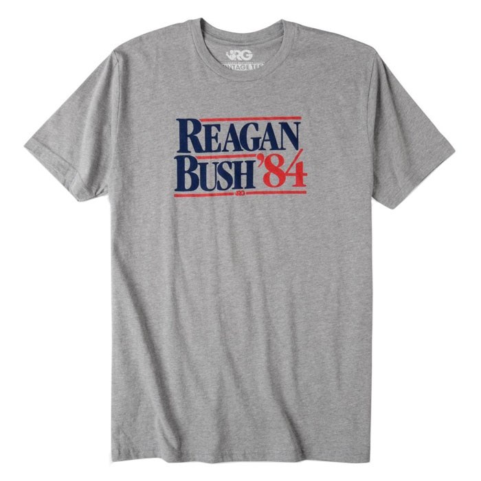 Rowdy Gentleman Men's Reagan Bush '84 Vinta