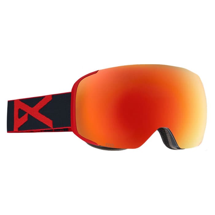 Anon Men's M2 Snow Goggles With Red Solex L