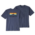 Patagonia Men&#39;s Line Logo Badge Short Sleev