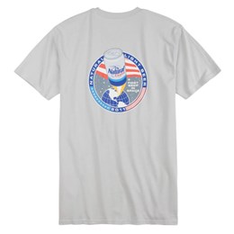 Rowdy Gentleman Men's Natty To The Moon Short Sleeve Pocket Tee Shirt