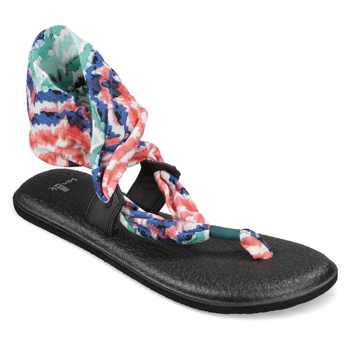 Sanuk Women&#39;s Yoga Slinglet Prints Casual Sandals