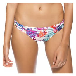 Splendid Women's Full Bloom Reversible Retro Bikini Bottom