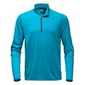 The North Face Men&#39;s Versitas 1/4 Zip Long Sleeve Shirt Blue