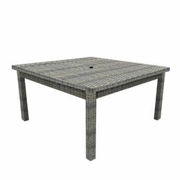North Cape Cabo 60" Square Willow Dining Table