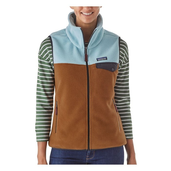 Patagonia Women&#39;s Snap-T Vest - Brown Bear