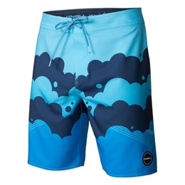 O'Neill Men's Hyperfreak Brooklyn Clouds Boardshorts