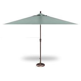 Treasure Garden 8x10' Auto Tilt Umbrella - Bronze with Spa