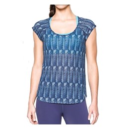 Under Armour Women's Ua Fly-by Printed Running Top