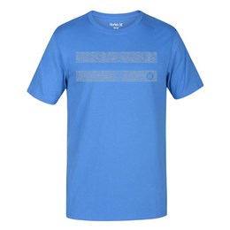 Hurley Men's Horizontal Dri-fit Short Sleeve T Shirt