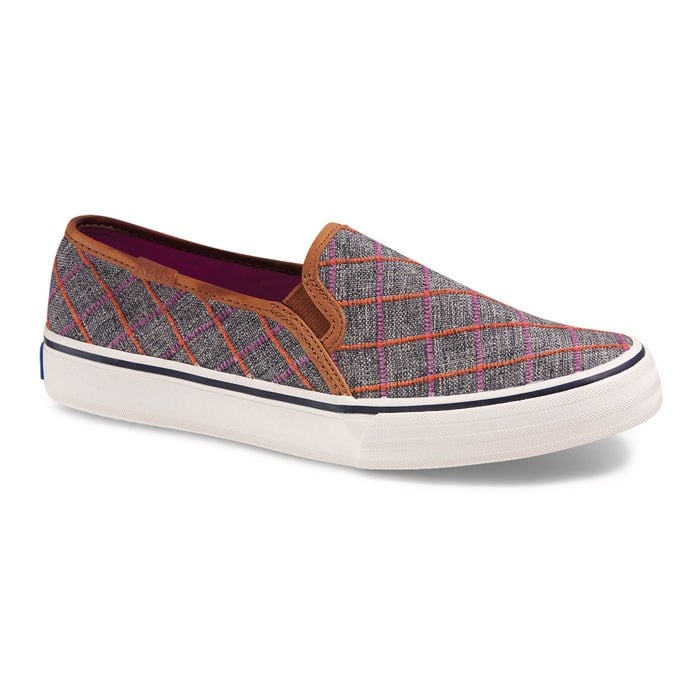 Keds Women's Double Darker Windowpane Plaid