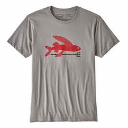 Patagonia Men's Flying Fish Organic Cotton Short Sleeve T-Shirt