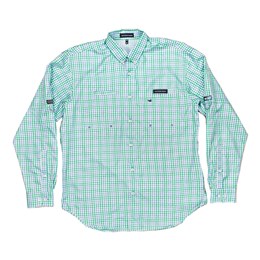 Southern Marsh Men's Harbor Cay Drake Grid Long Sleeve Shirt