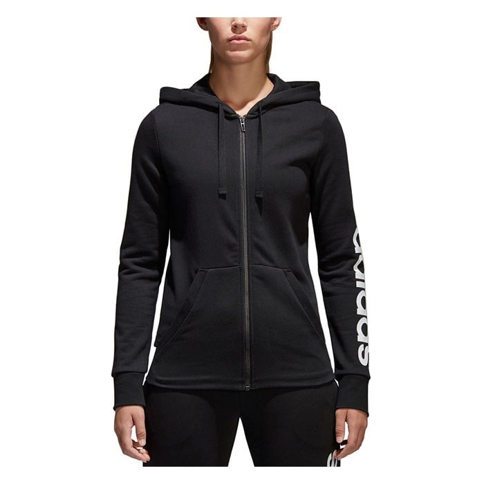 Adidas Women&#39;s Essentials Linear Full-Zip H