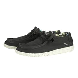 Hey Dude Men's Wally Stretch Black Casual Shoes
