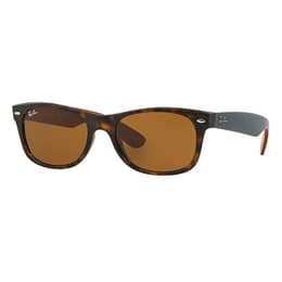 Ray-Ban New Wayfarer Sunglasses With Brown Classic B-15 Lenses