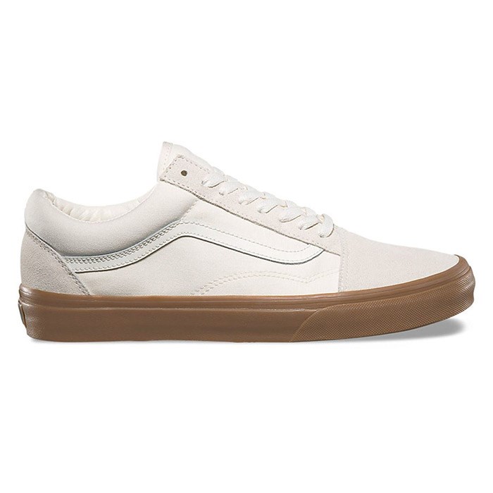 Vans Men's Suede/Canvas Gum Old Skool Shoes