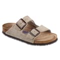 Birkenstock Men&#39;s Arizona Soft Footbed Suede Casual Sandals