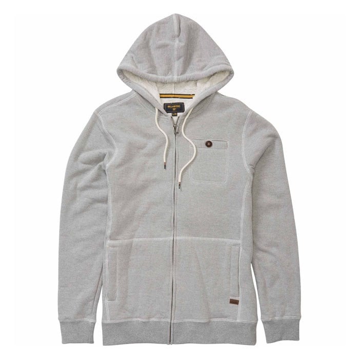 Billabong Men's Surfplus Sherpa Zip Up Hood