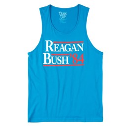 Rowdy Gentleman Men's Reagan Bush '84 Tank Top