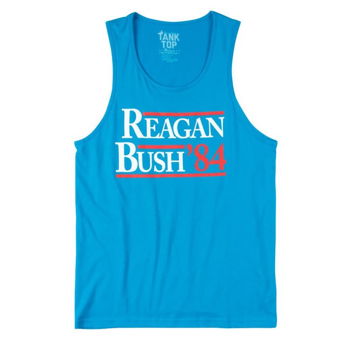 Rowdy Gentleman Men's Reagan Bush '84 Tank