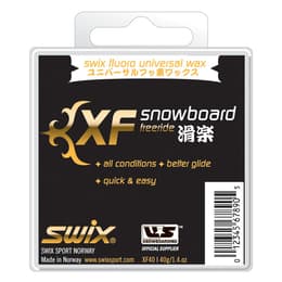 Swix XF Snowboard Fluoro 40g Rub On Wax