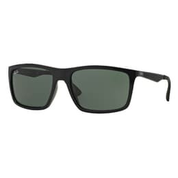 Ray-Ban RB4228 Sunglasses With Green Classic Lenses