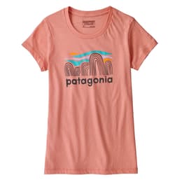 Patagonia Girl's Graphic Organic Cotton Short Sleeve T Shirt