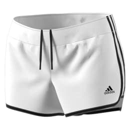 Adidas Women's M10 Icon Woven Running Shorts White