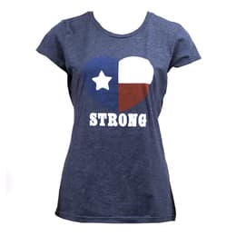 Women's Texas Strong Heart T Shirt