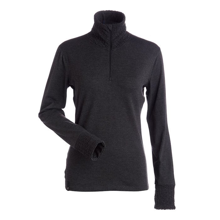 Nils Women&#39;s Holly 1/4 Zip T-Neck Black