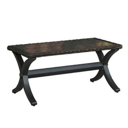 Libby Langdon Dunemere Collection Glass Top Coffee Table