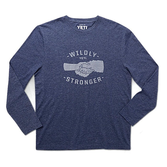 Yeti Men&#39;s Handshake Long Sleeve T Shirt