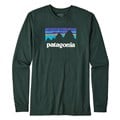 Patagonia Men&#39;s Shop Sticker Cotton LS Tee