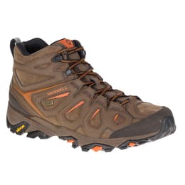 Merrell Men's Moab FST Leather Mid Waterproof Hiking Boots