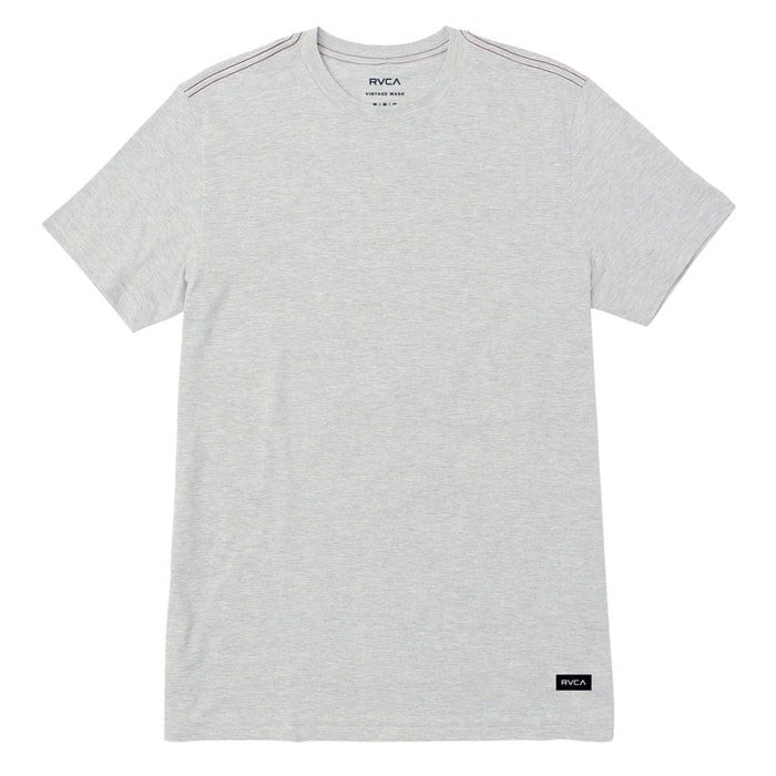 Rvca Men's Vintage Wash Label T-Shirt