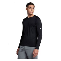Hurley Men's Icon Quick Dry Long Sleeve T-shirt