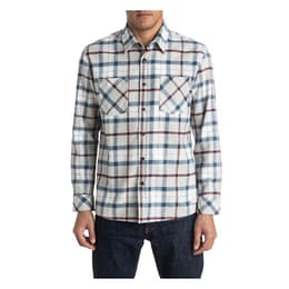 Quiksilver Men's Fitzthrower Flannel Long Sleeve Shirt