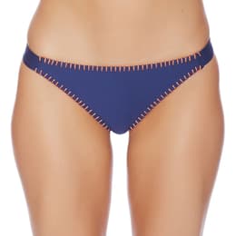 Splendid Women's Stitch Solid Tab Side Bikini Bottom