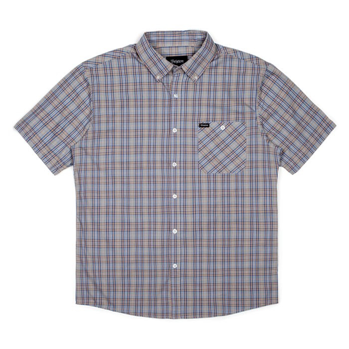 Brixton Men&#39;s Howl Short Sleeve Woven Shirt