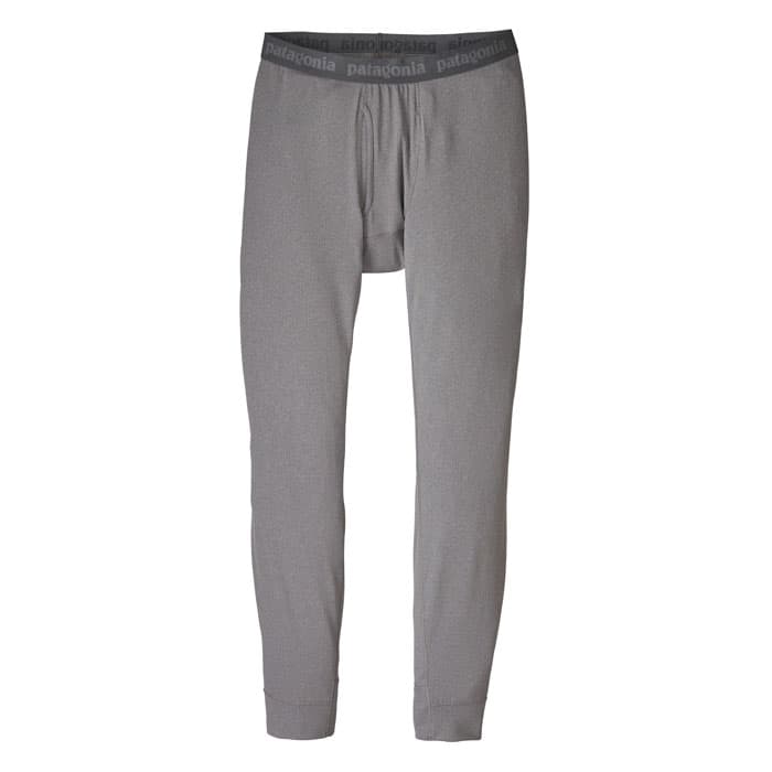 Patagonia Men&#39;s Capilene Midweight Bottoms Forge Grey