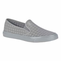 Sperry Women's Seaside Perforated Casual Grey Shoes