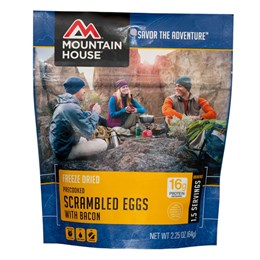 Mountain House Scrambled Eggs With Bacon Breakfast Course
