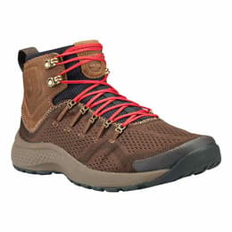 Timberland Men's Flyroam Trail Mixed-Media Dark Brown Boots