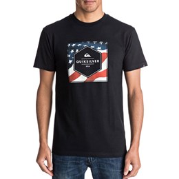 Quiksilver Men's Stars And Stripes Short Sleeve T Shirt