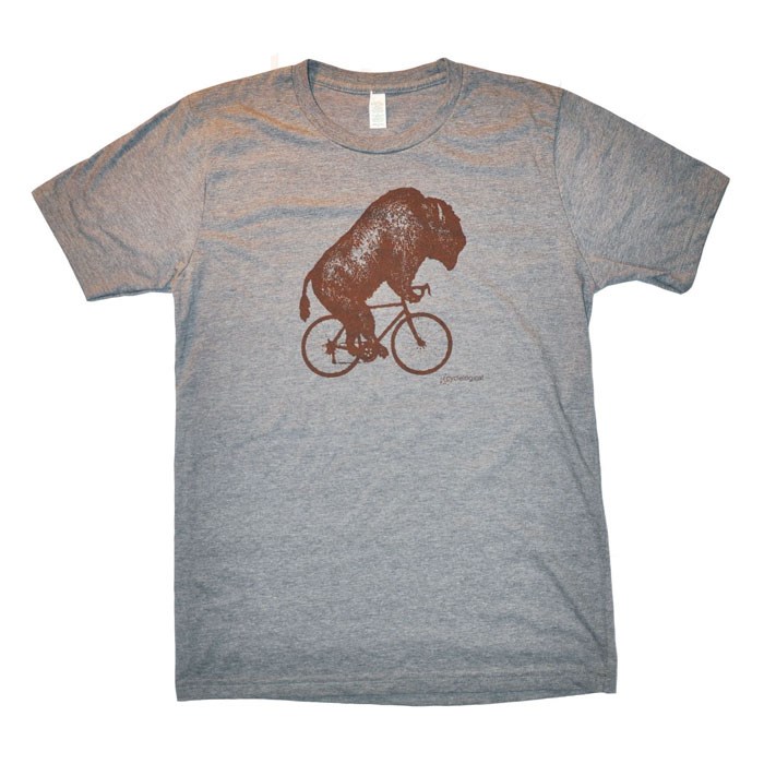 Cyclelogical Men's Bison Short Sleeve T Shi