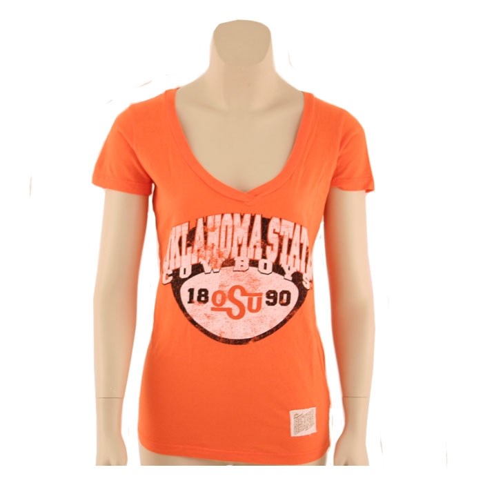 Original Retro Brand Women's Osu Deep V Tee Shirt