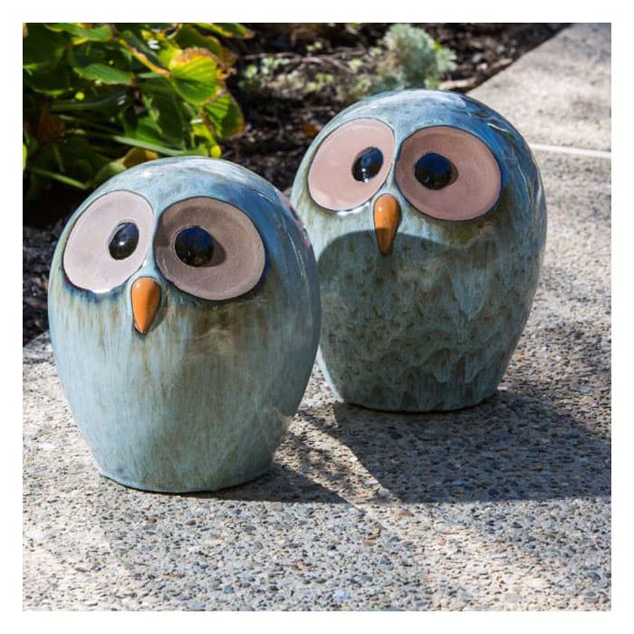 Alfresco Home Medium Ceramic Owl