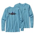 Patagonia Men's Fitz Roy Trout Long Sleeve Tee Shirt alt image view 1