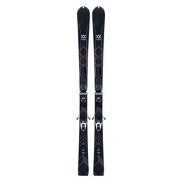 Volkl Women's Flair 76 All-Mountain Skis with vMotion1 Bindings '18