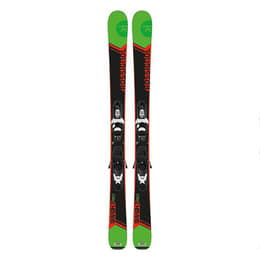 Rossignol Boy's Smash 7 Jr All Mountain Skis With Kid-X 4 Bindings '17